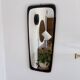 Large, asymmetrical Rockabilly-style crystal mirror, 1960s.