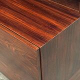 Scandinavian library in rosewood designed by Ib Kofod Larsen.