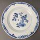 Assiette en bleu de Chine XVIII ou XIXe Décor bleu et blanc