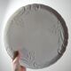 Large vintage/antique white Limoges fine porcelain pie dish