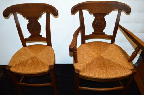 Rustic Chair + Chair in oak