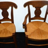 Rustic Chair + Chair in oak