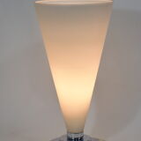 Georges Mathias lamp, chrome glass