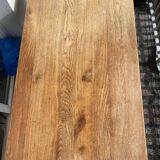Solid wood farmhouse table