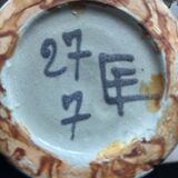 Art Deco vase signed Léon Elchinger, Soufflenheim, 1920s