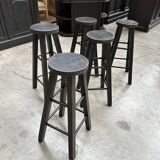 Set of 5 bar stools