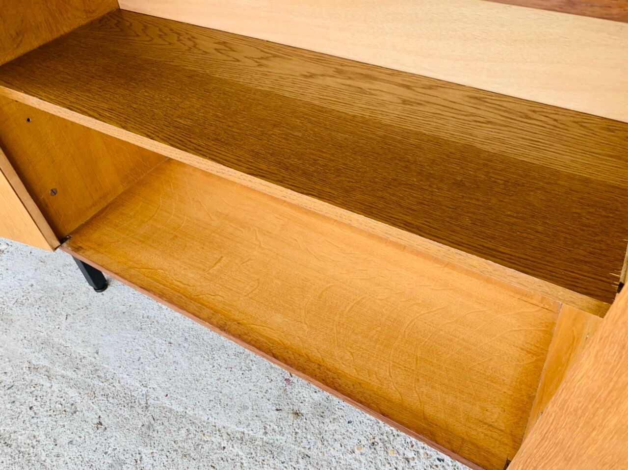 Vintage 2-compartment wall unit, 1960