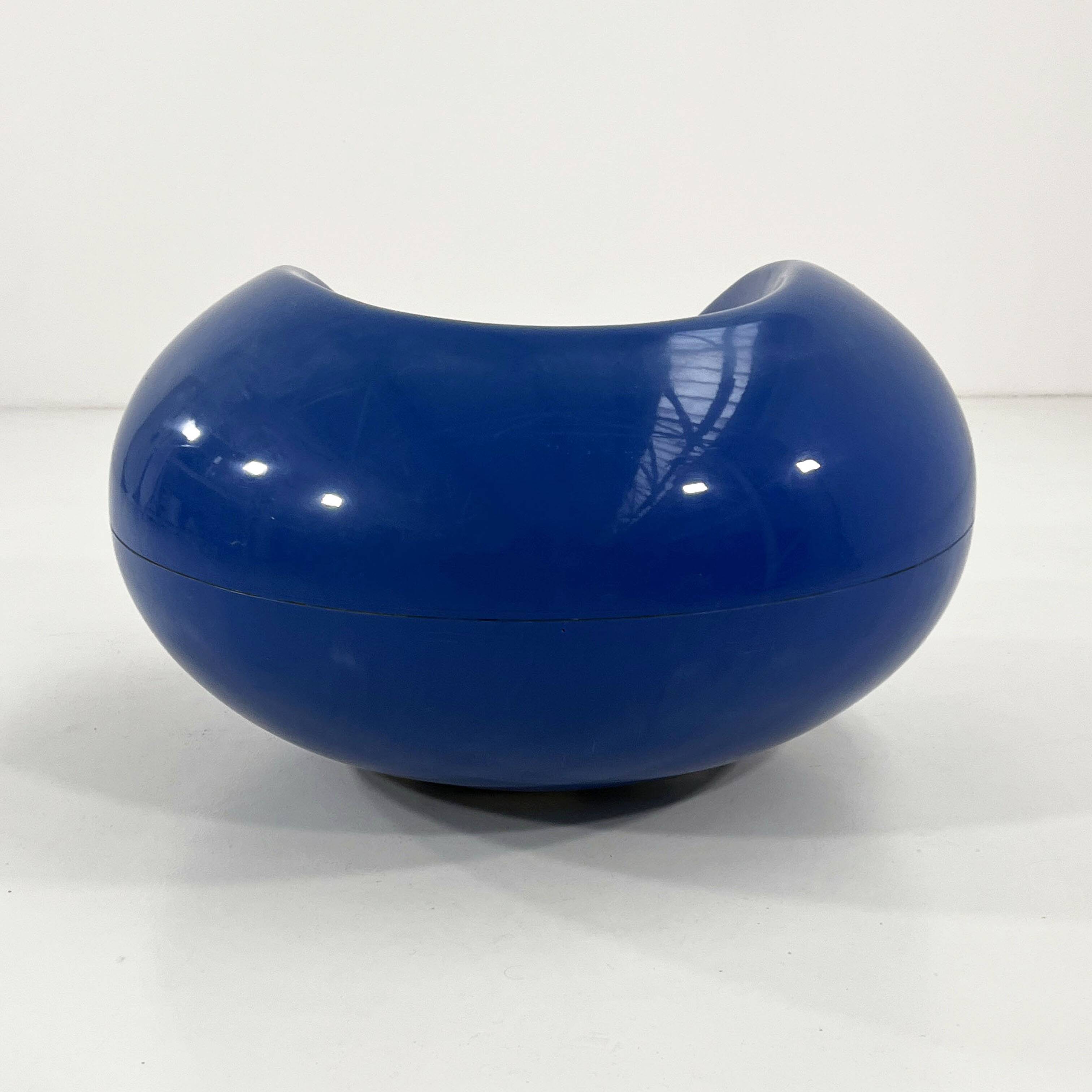Chauffeuse "Pastil" bleue par Eero Aarnio pour Asko, 1960