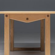 Table basse en chêne, Carl Malmsten, années 1960, Suède