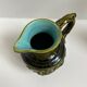 Sarreguemines majolica slip pitcher
