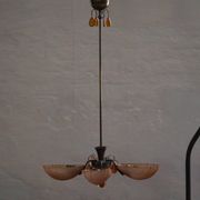 Art Deco chandelier by Paavo Tynell for Taito Oy, Finland, 1930s