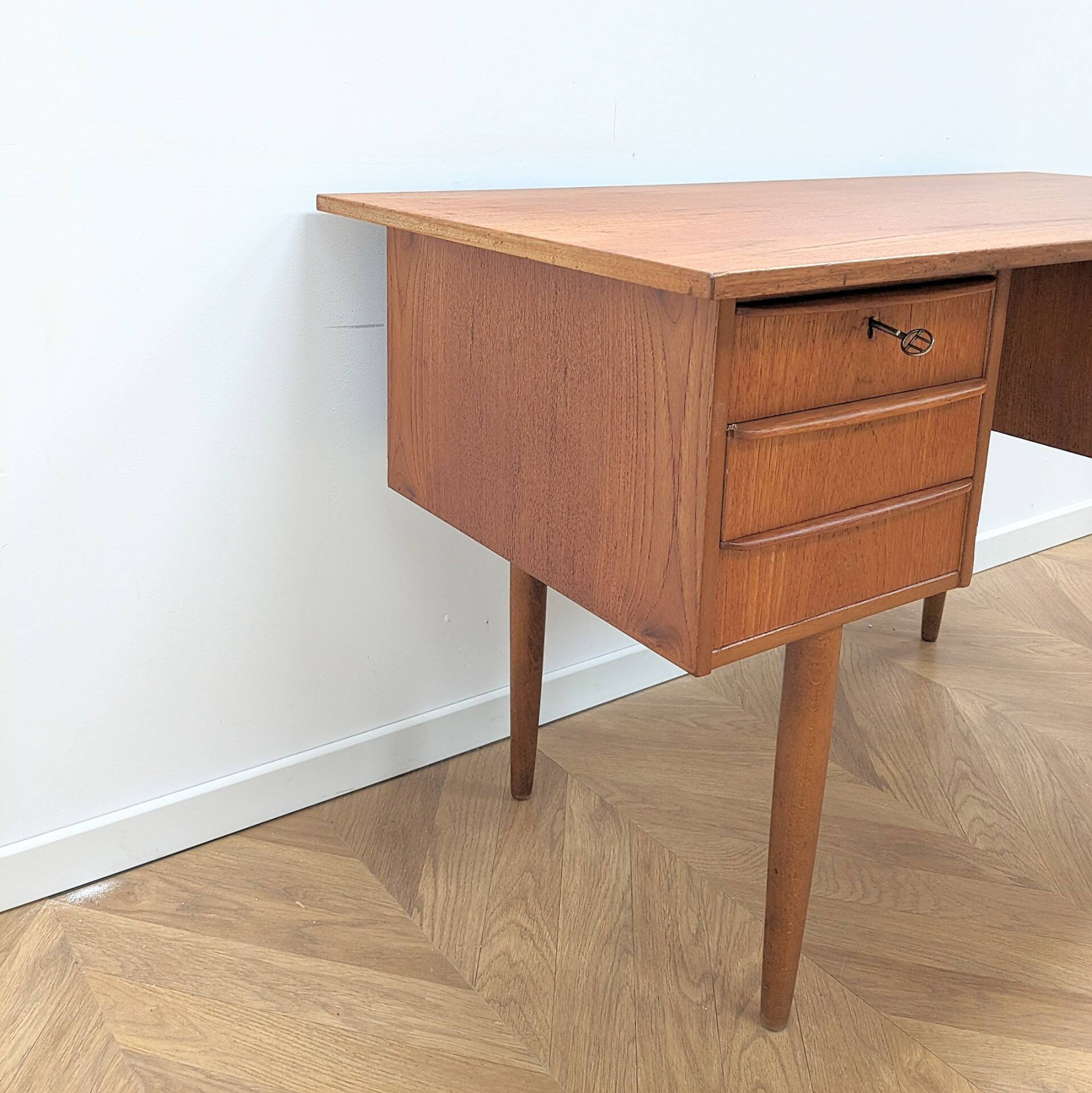 Danish vintage teak desk