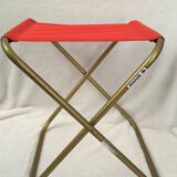 Pair of folding lail Lafuma stools