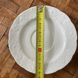 Soucoupe lierre sauvage porcelaine france
