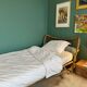 Vintage rattan bed