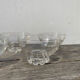 5 small ramekins in beaded and polka dot glass