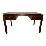 Handcrafted solid wood desk with 2 drawers