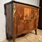 Marquetry sideboard Louis XV bronze 1940