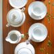 Fine porcelain tea set