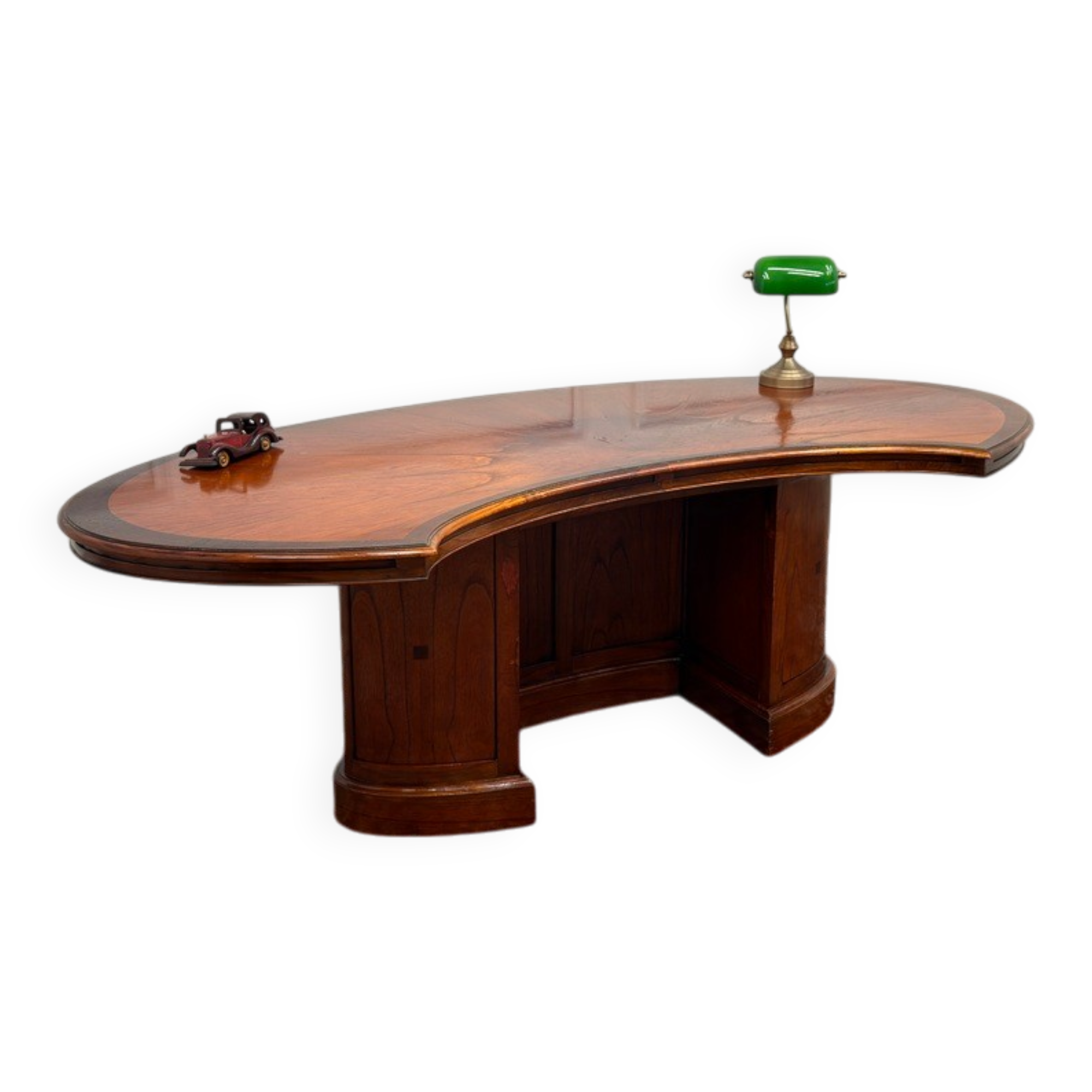 Original Globe Wernicke English Art Deco Desk