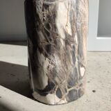 Side table in petrified wood