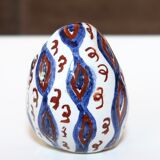 Ceramic "egg" ashtray, 50s