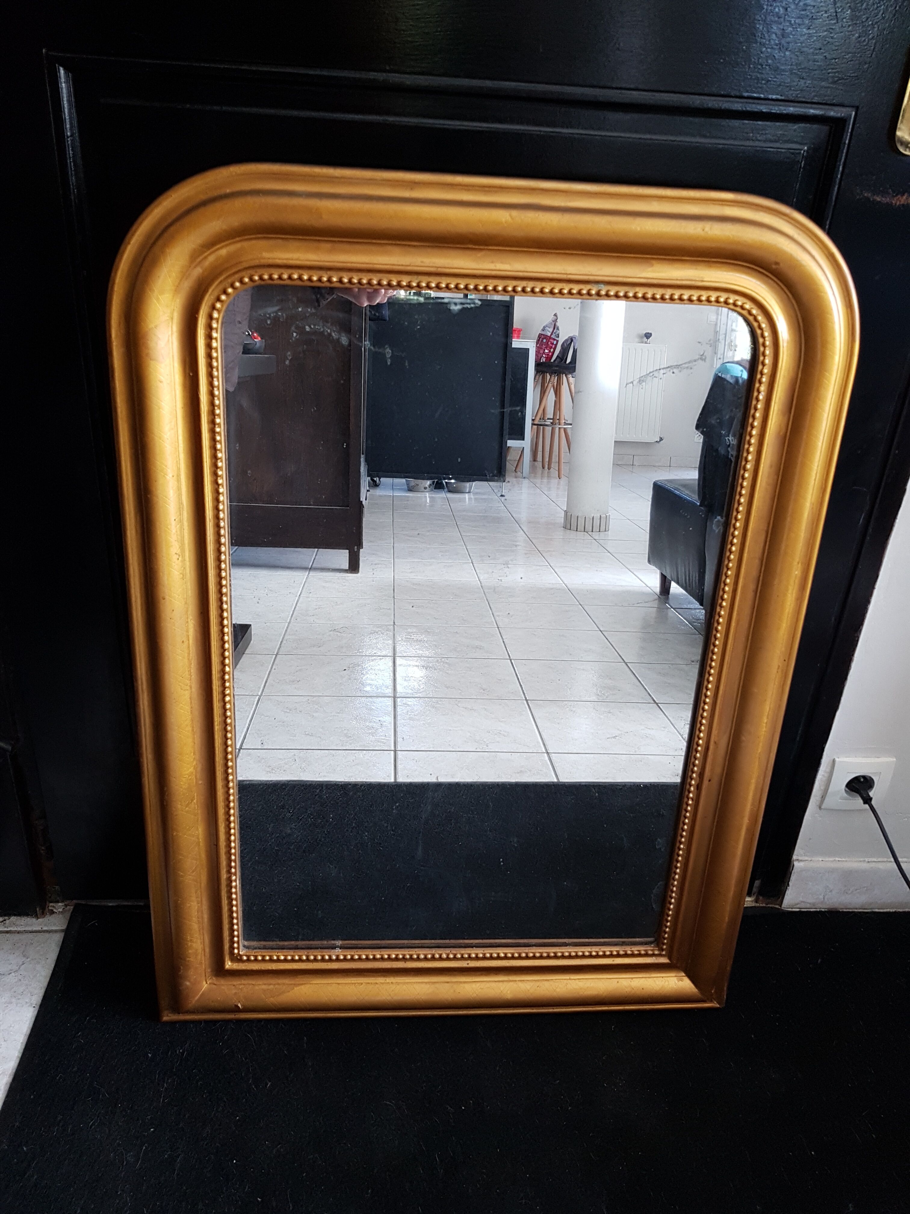 Mirror old dore louis philippe type