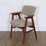 Danish teak armchair by E kirkegaard 1960