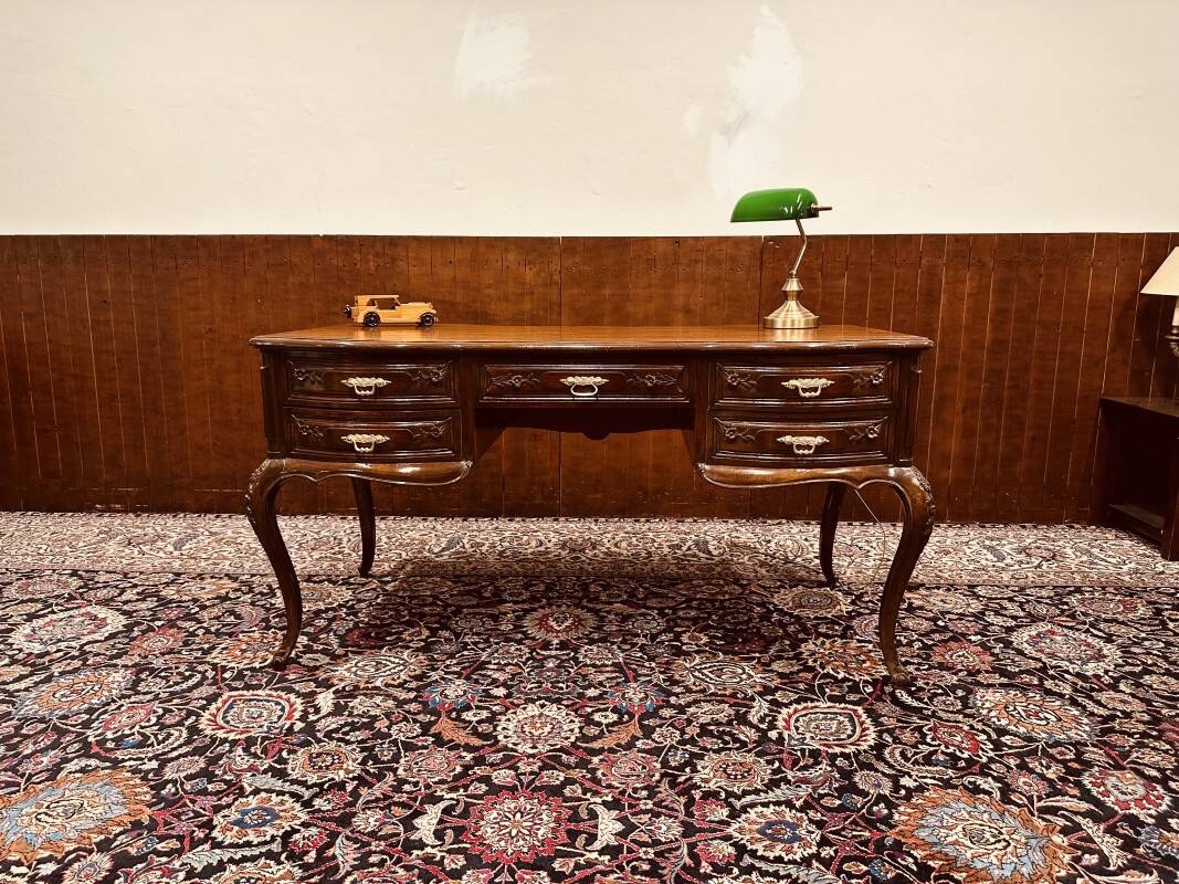 Classic English Rosewood Writing Table