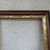 Antique style rectangular wooden frame 62 x 53 cm