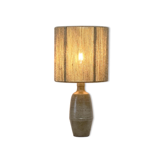 Sandstone lamp and jute string