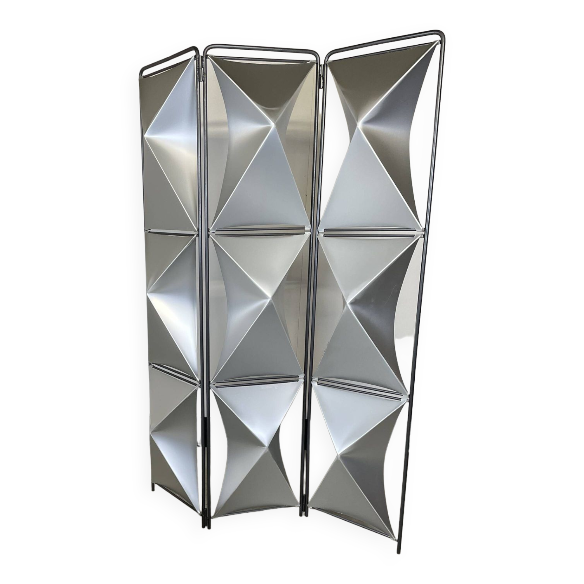 Grand paravent en aluminium