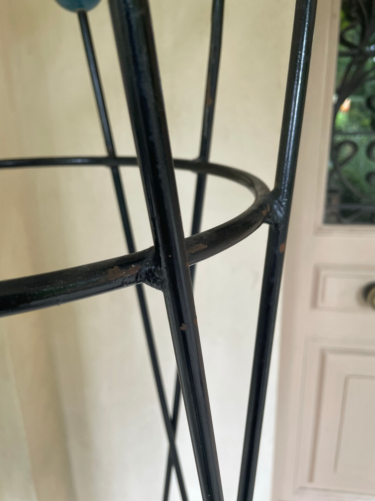 Coat rack attributed to Roger Ferraud (1890-1964) model "treble clef"