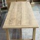 large solid oak farmhouse table