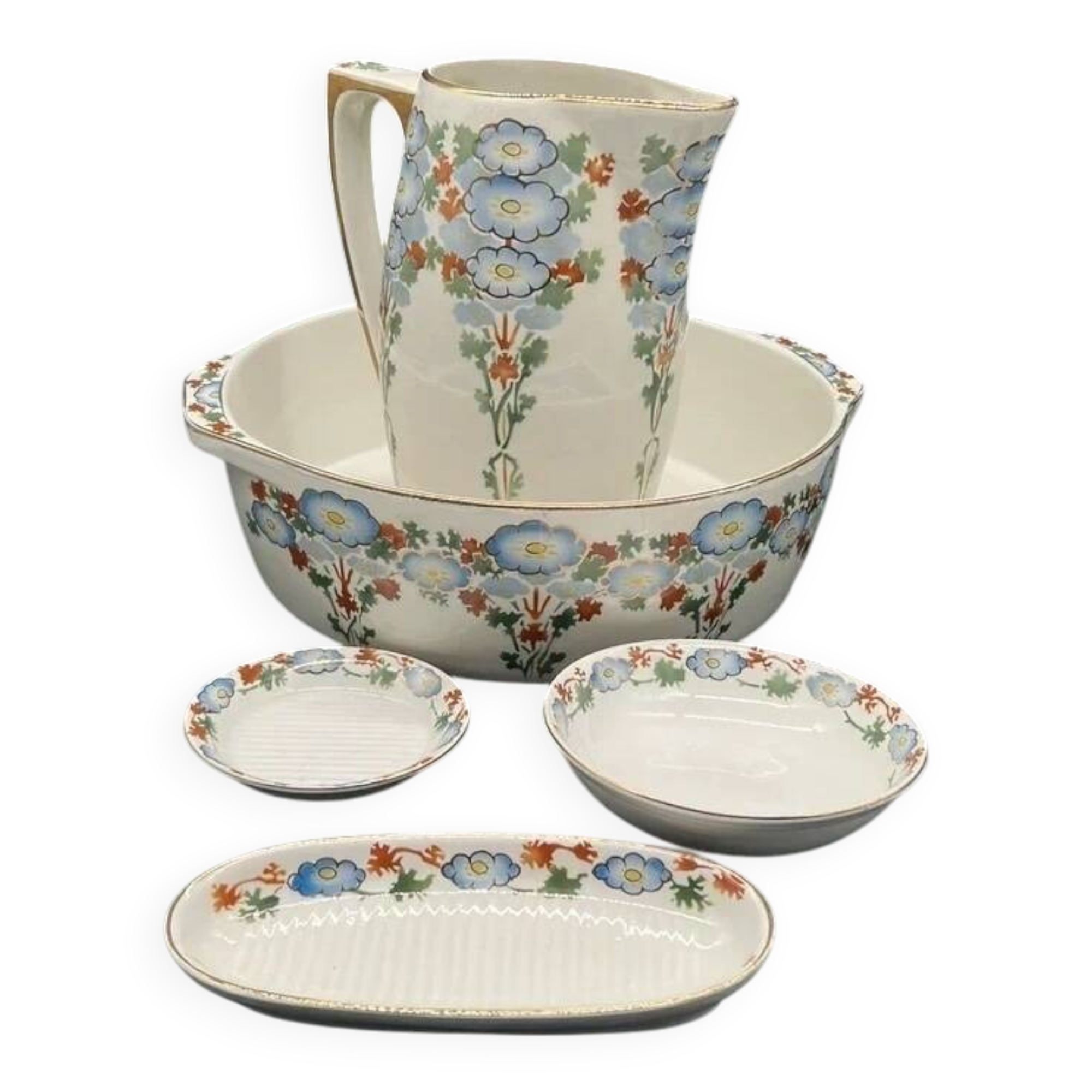 Vintage toilet service – Hamage Moulin des Loups – Volubilis model