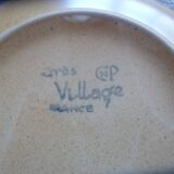 Assiettes creuses Grès Village CNP France