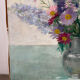 Bouquet de printemps, huile sur toile signée 1964
