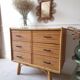 Commode en rotin