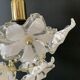 Lustre fleurs blanches