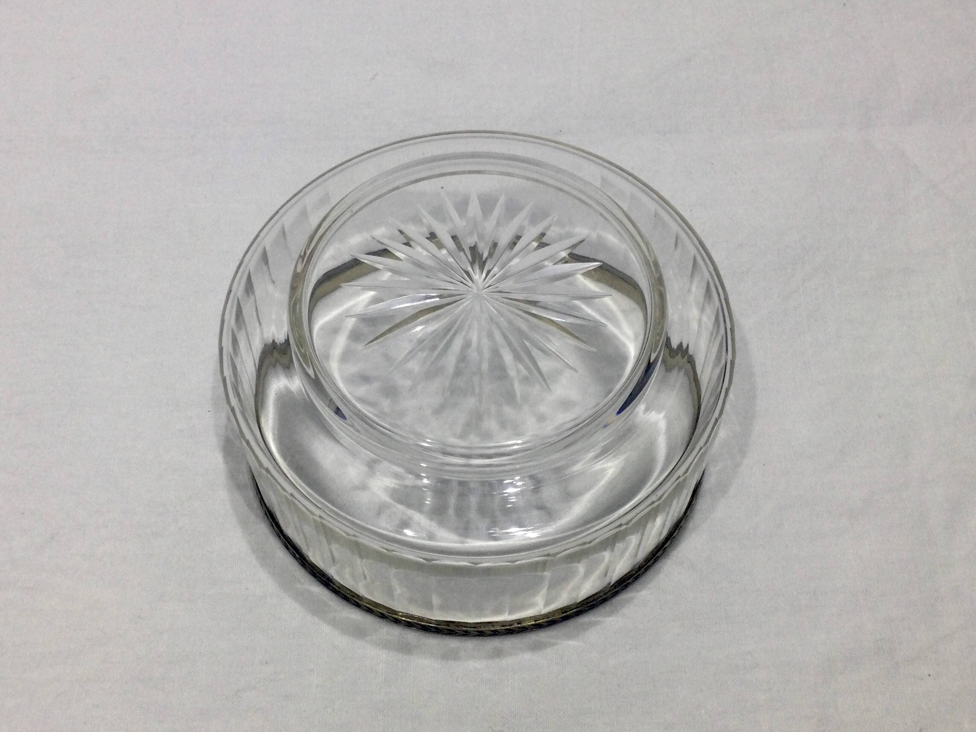 Robert Linzeler - Crystal Bowl and Vermeil