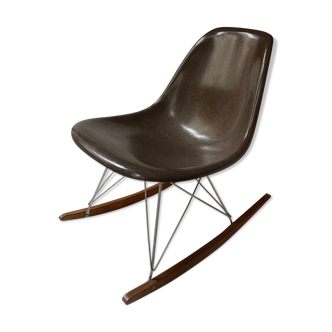 Charles and Ray Eams rocking chair produced by Herman miller