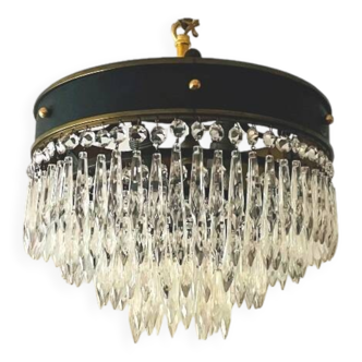 Vintage 50s Neoclassical Style Cascade Ceiling Light