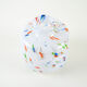 Mosaic glass vase, Danish design, 1970s, made in Denmark