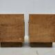 Pair of Midcentury Czechoslovakian Bedside Tables, 1940s