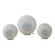 Rare 1970s Murano Glass Table Lamps by Ferro & Lazzarini - Set of 3
