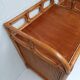 Buffet vintage  cannage rotin et bois
