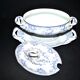 Antique earthenware sauceboat from CREIL MONTEREAU LM&Cie 1840-1870