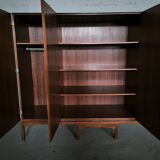 Scandinavian dressing wardrobe in rosewood