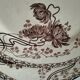 Set of 4 Sarreguemines plates, Royat model, 19th century, early 20th century