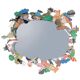 Miroir Antonio Segui 65x76cm